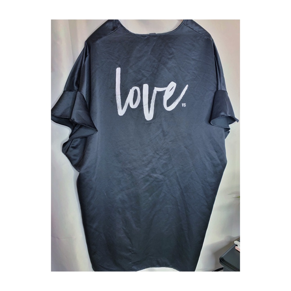 Victoria’s Secret Satin Robe- one size fits all.